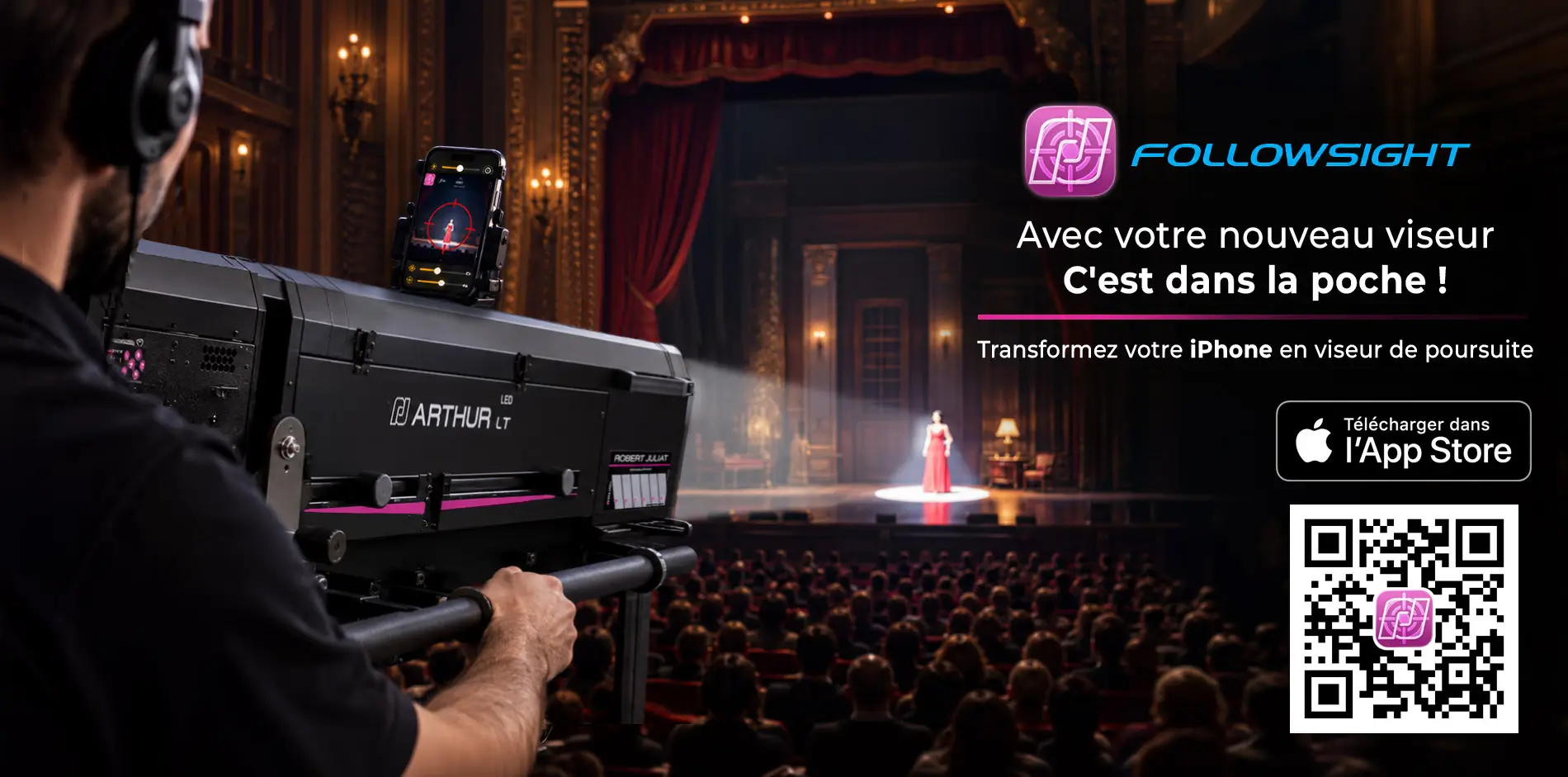 Découvrir FollowSight : transformez votre iPhone en viseur de poursuite